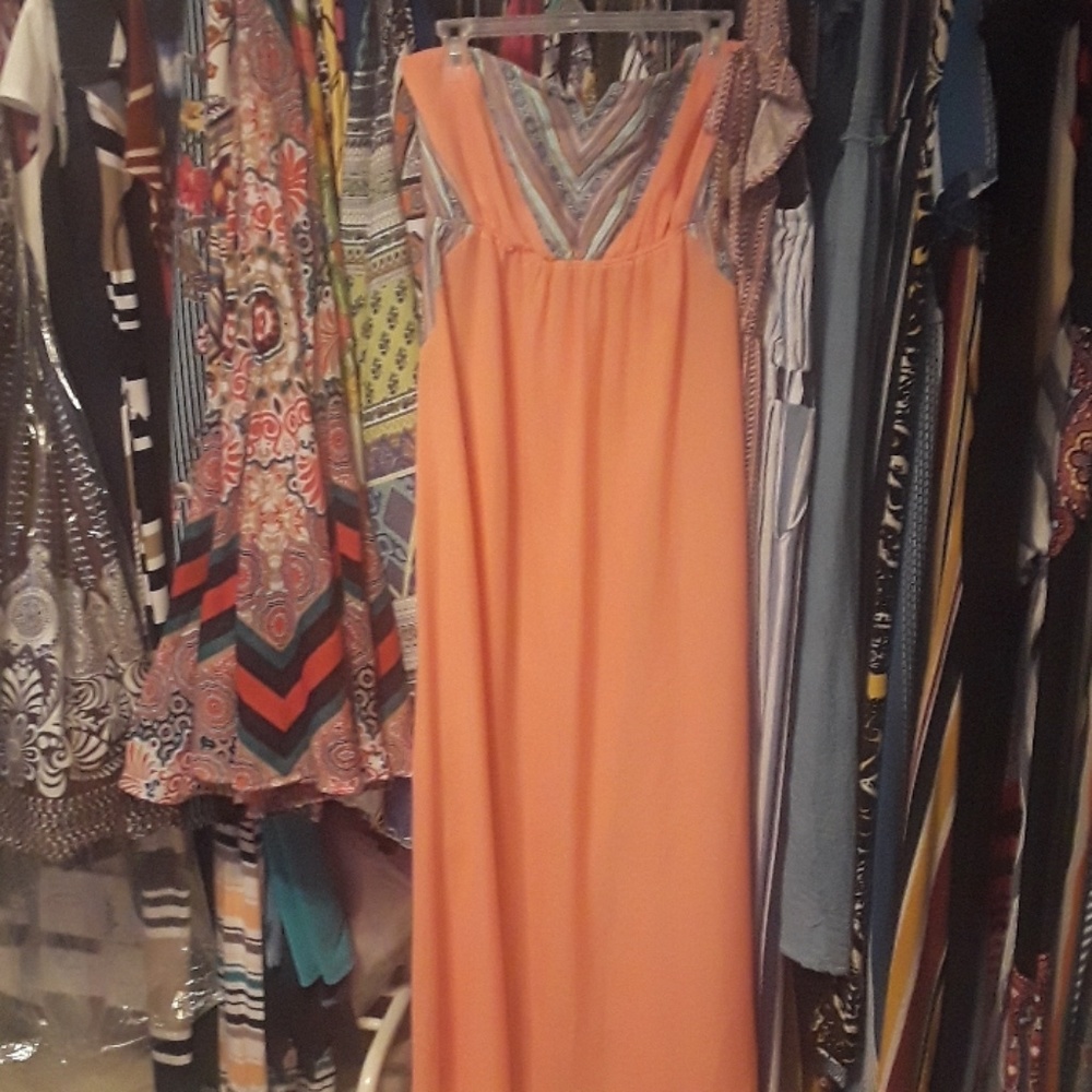 strapless sun dress